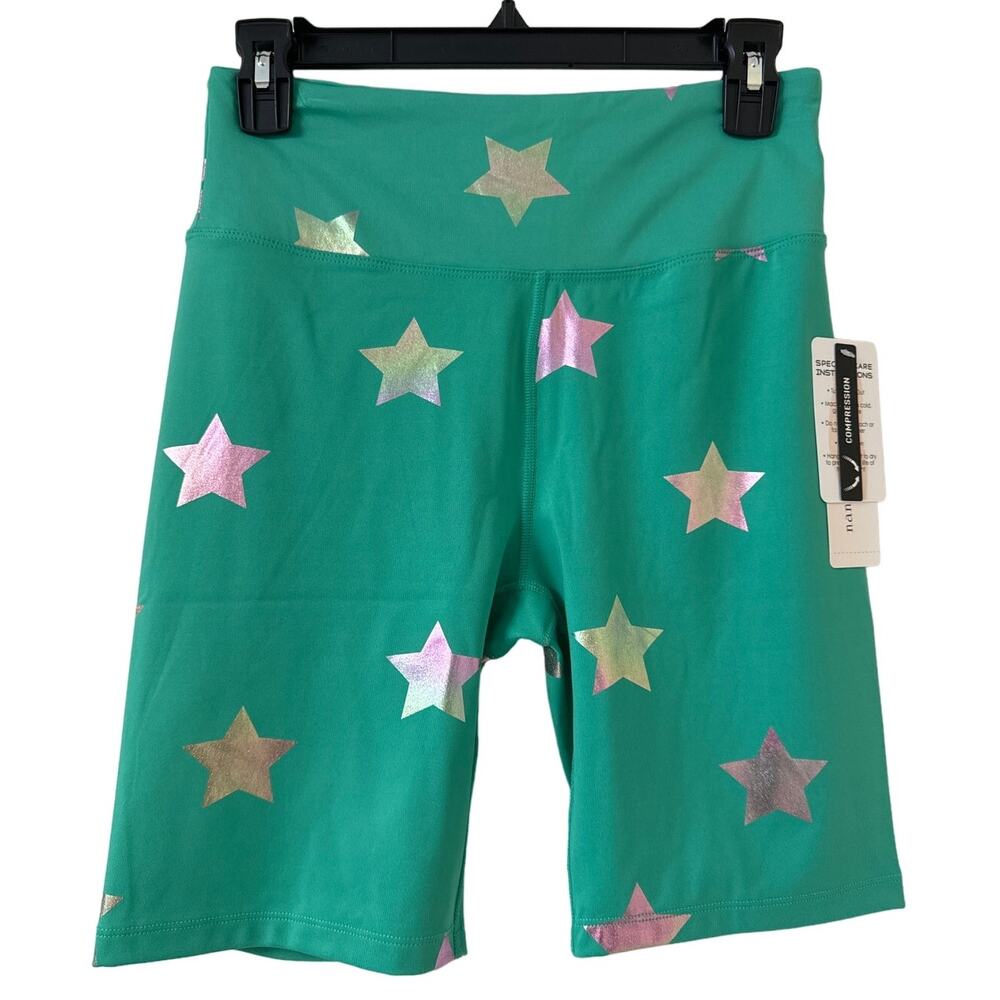 NWT Nanette Lepore Play Compression Shorts Medium Last two Digits of style 37